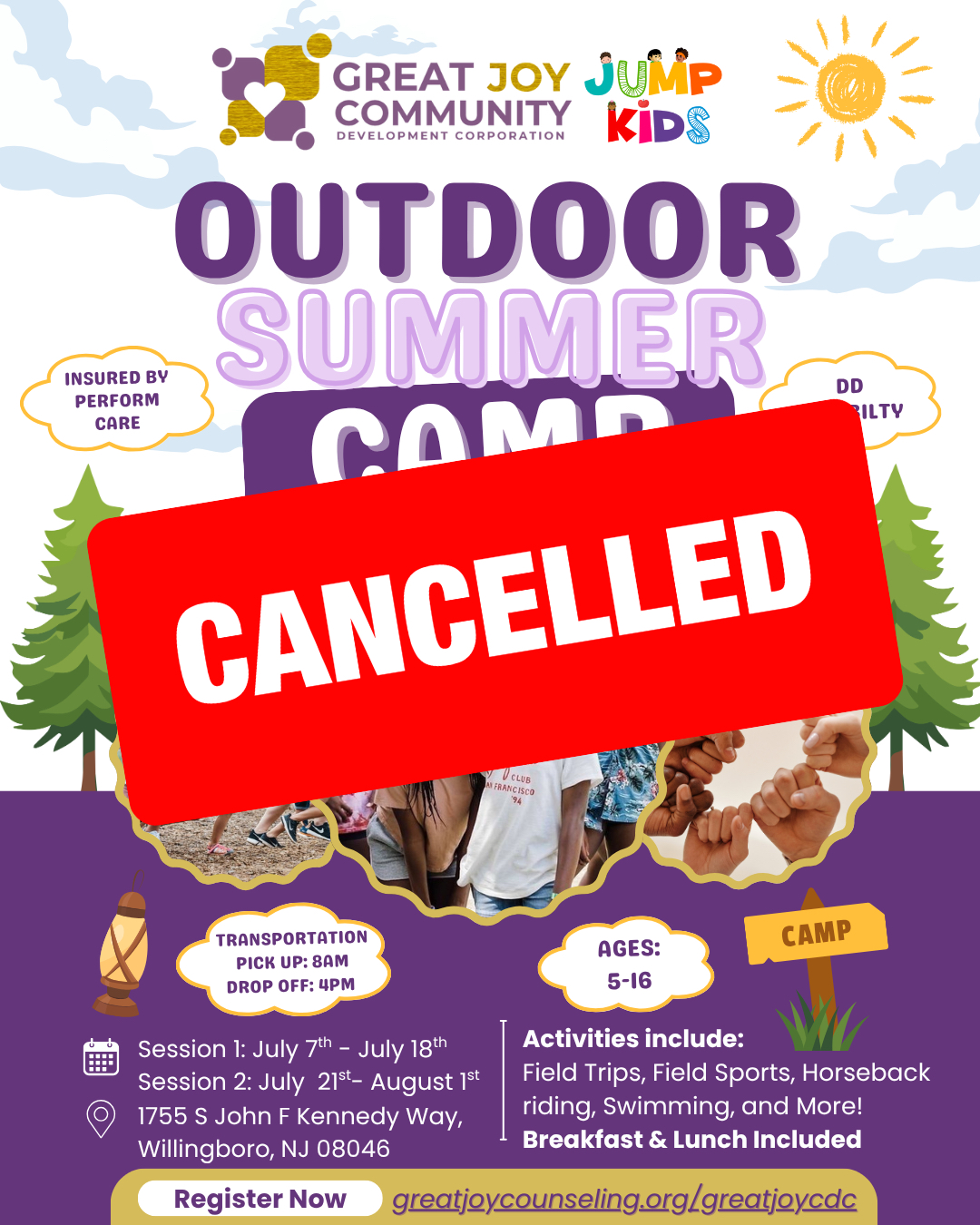 Summer Camp Flyer